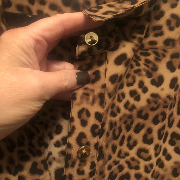 Leopard Blouse - Picture 4 of 4